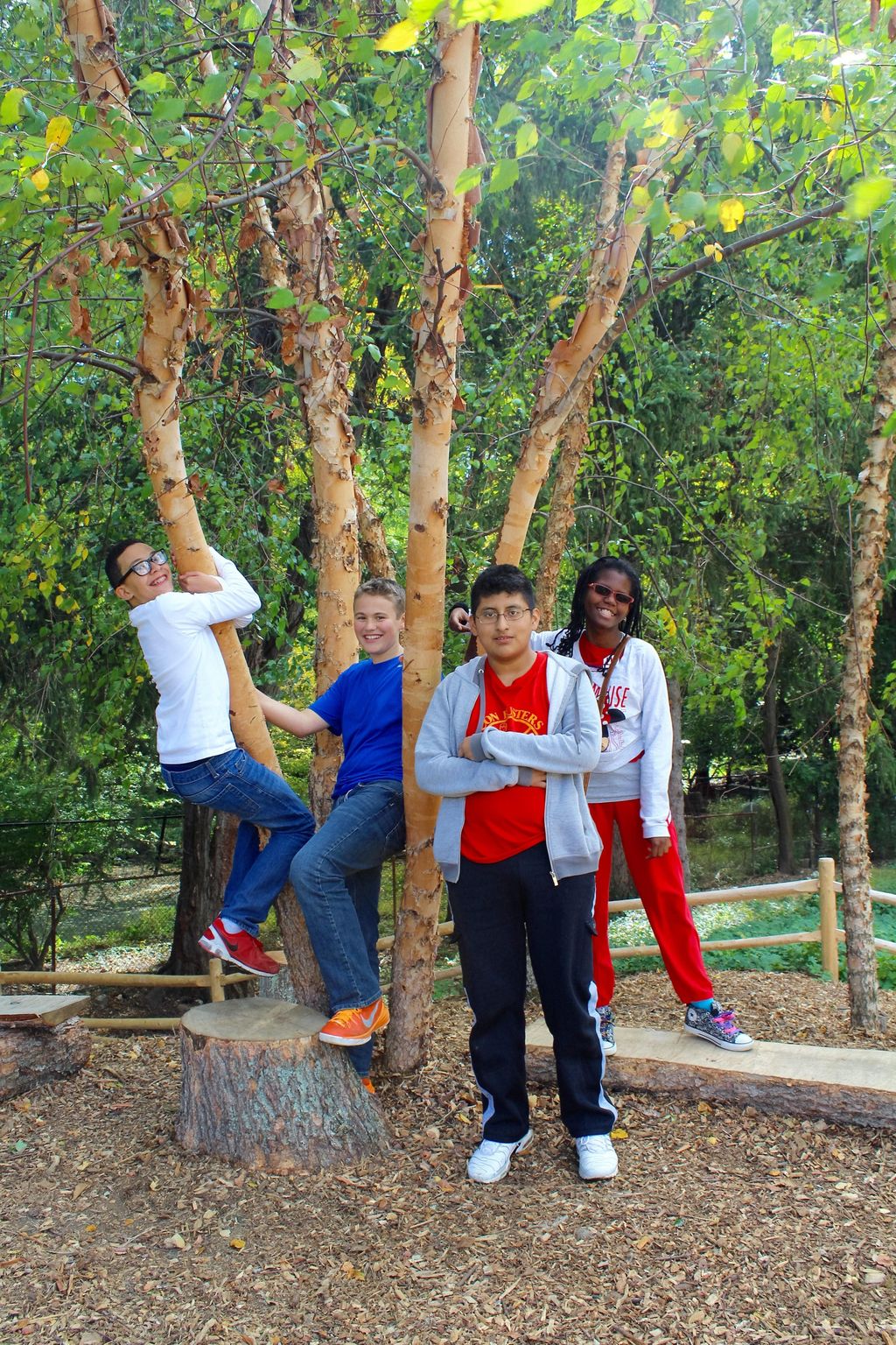 Middle school students.