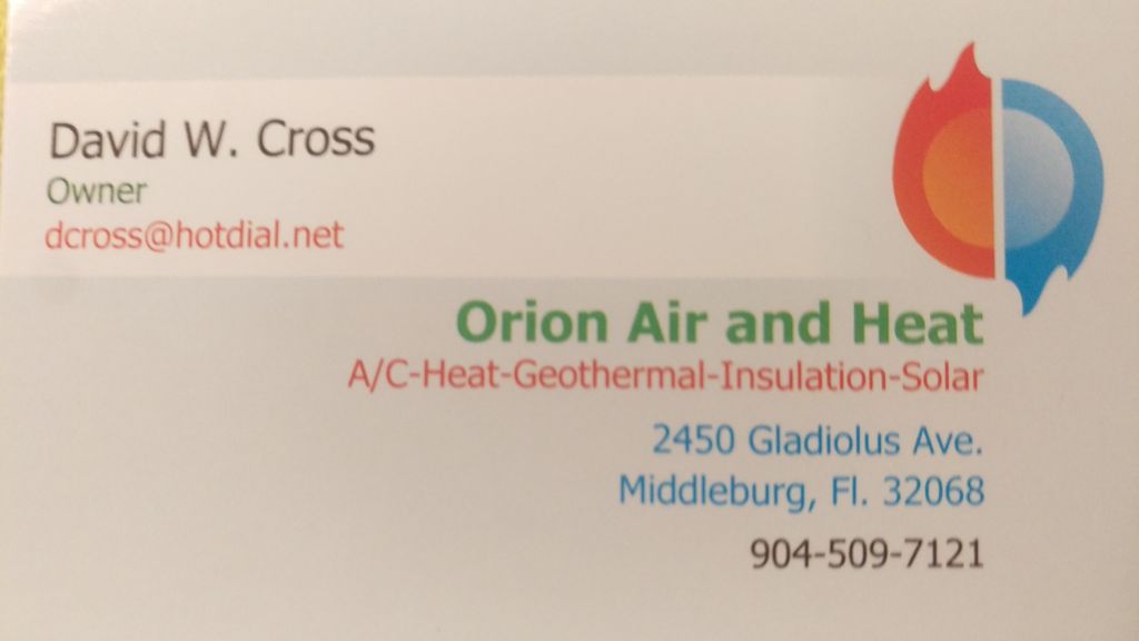 Orion Air and Heat
