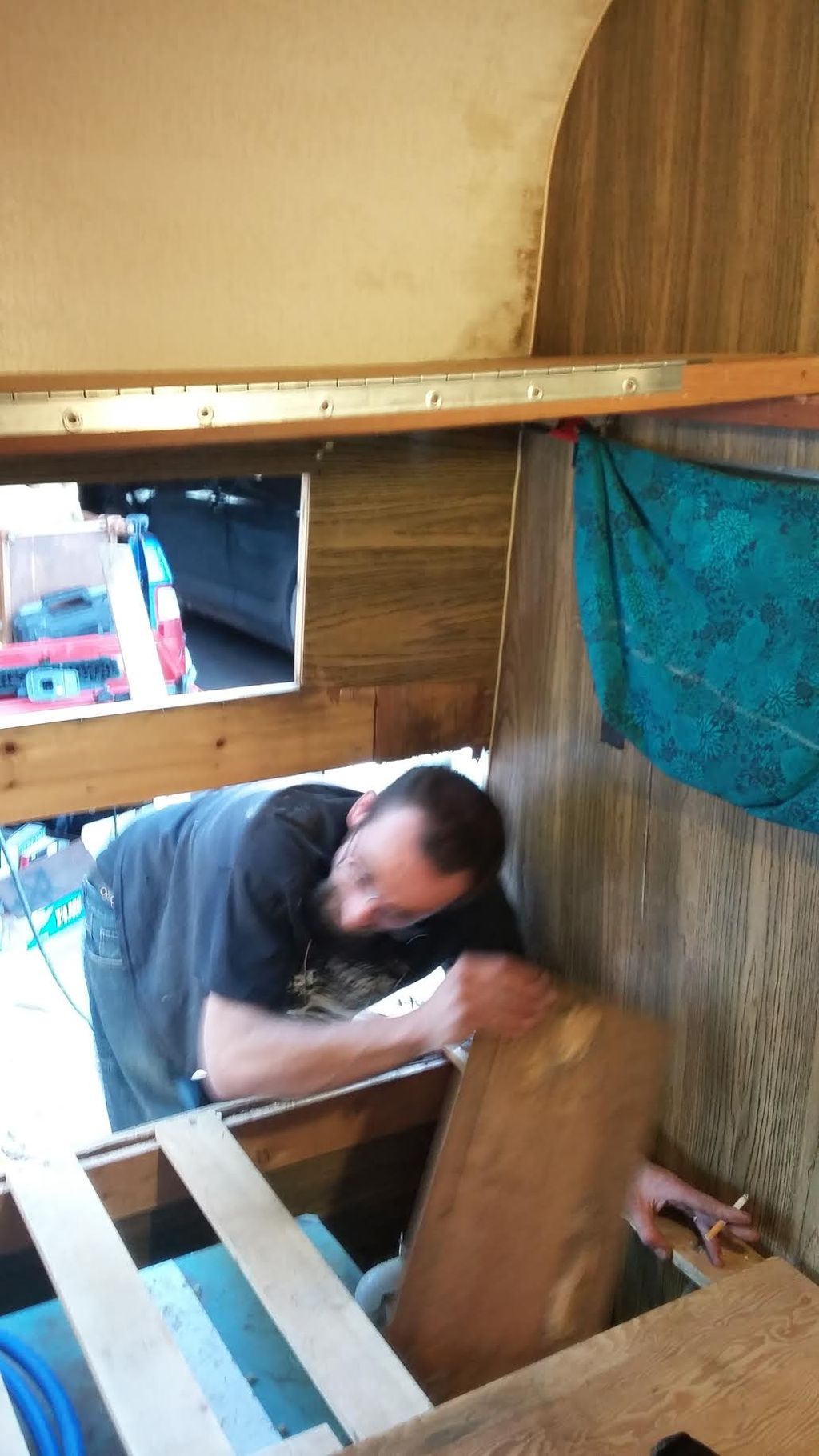 garage/camper clean out before