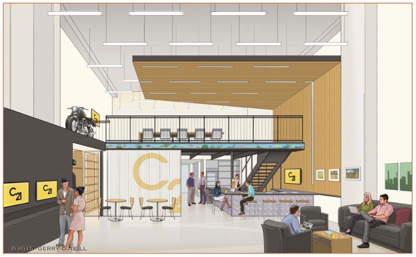 Interior Rendering. Digital. Adobe Illustrator & P