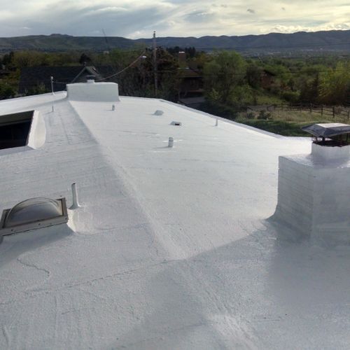 5, 000 Sq Ft Roof coating in Lakewood, CO. Comes w