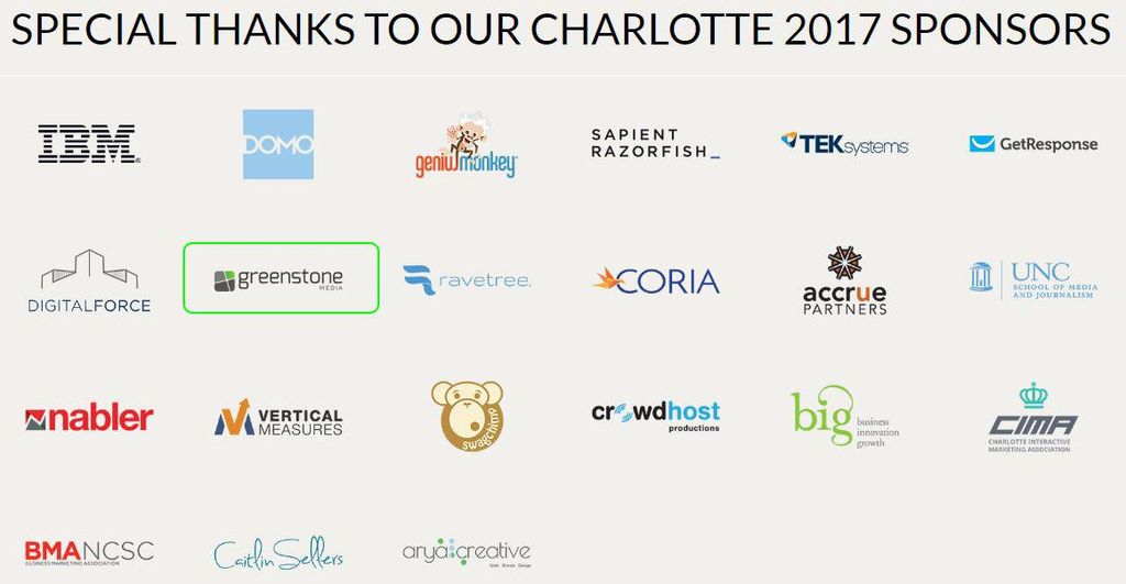 In addition to attending we were also sponsors of 