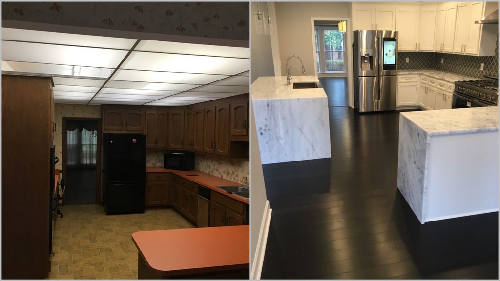 Major Kitchen Remodel Before and After
