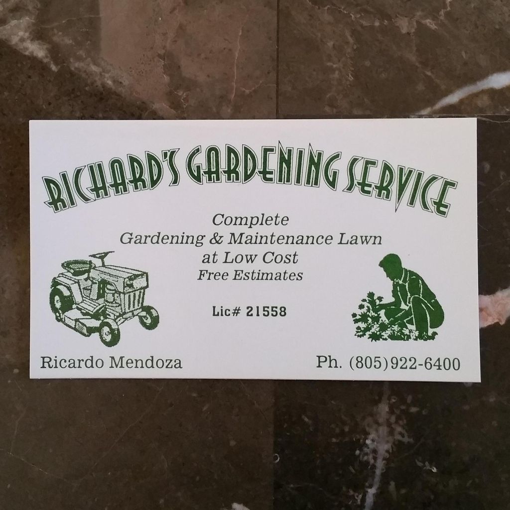 Richards gardening