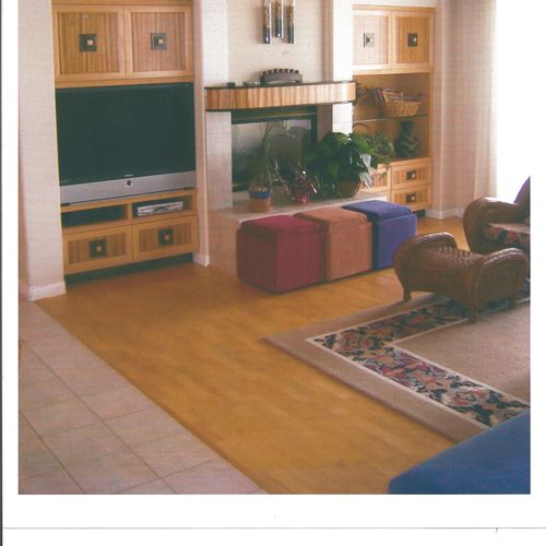 Zebra Wood Custom Cabinetry.  http://towncenterdes
