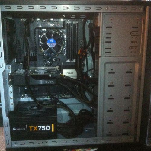 Custom computer that I built for a client.