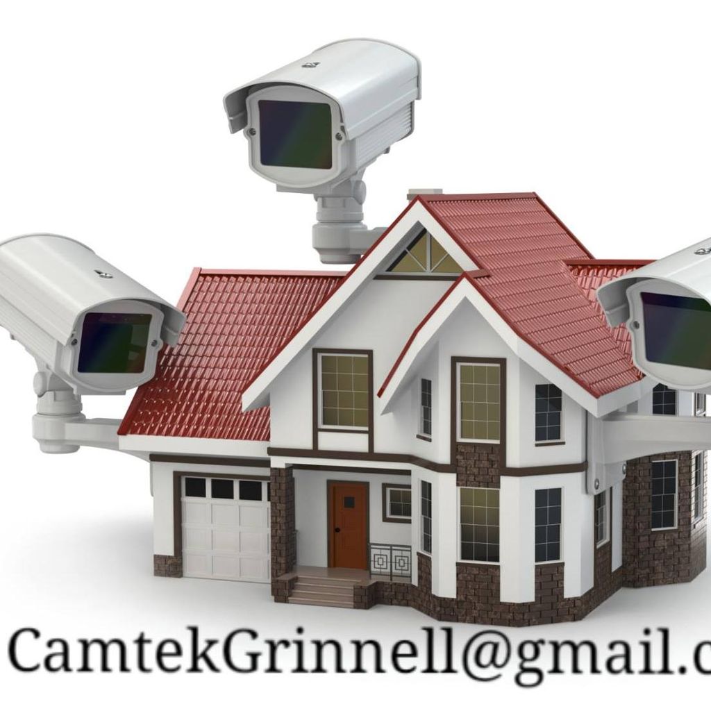 CCTV CamtekGrinnell Security Cameras Installati...