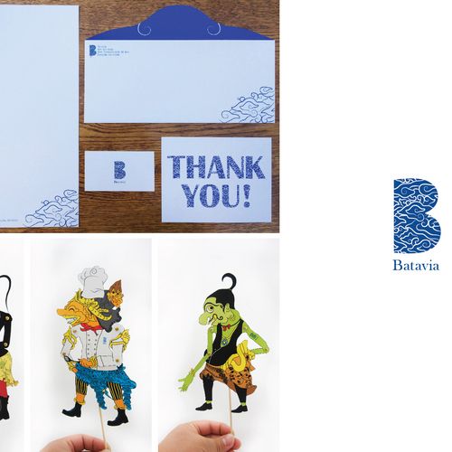 Batavia branding & paper puppets