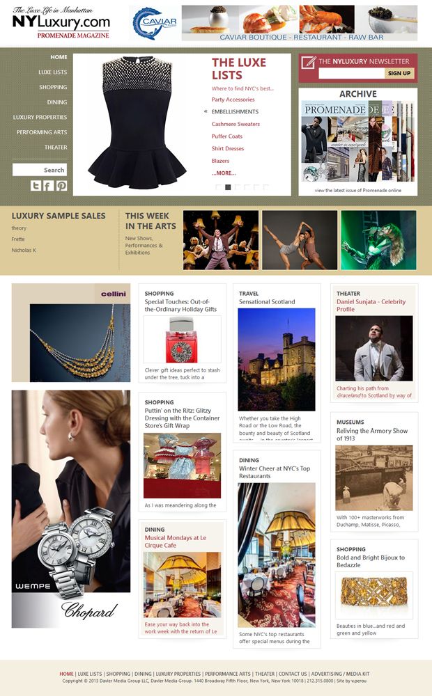 NY Luxury /Promenade Magazine