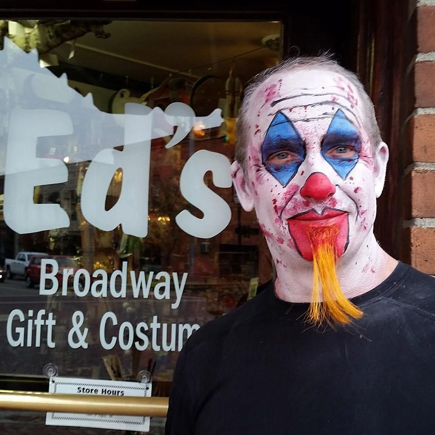 Face Painters for Ed's Broadway Gift & Costume.