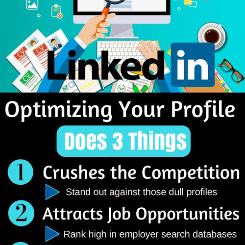 Three reasons to optimize you LinkedIn page.