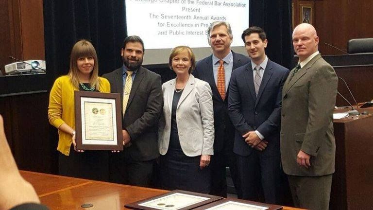 Edward M. Farmer receives award from the Northern 