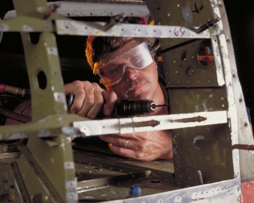 Industrial shot for company brochures