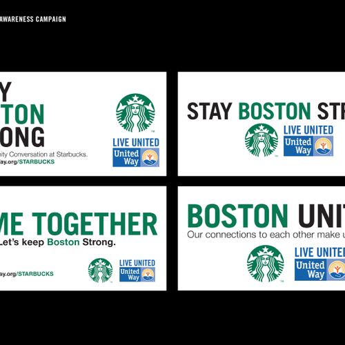 Billboard Concept for a partnership between Starbu