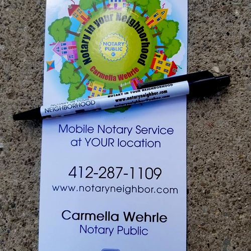 Providing Mobile Notary Service with flexible hour