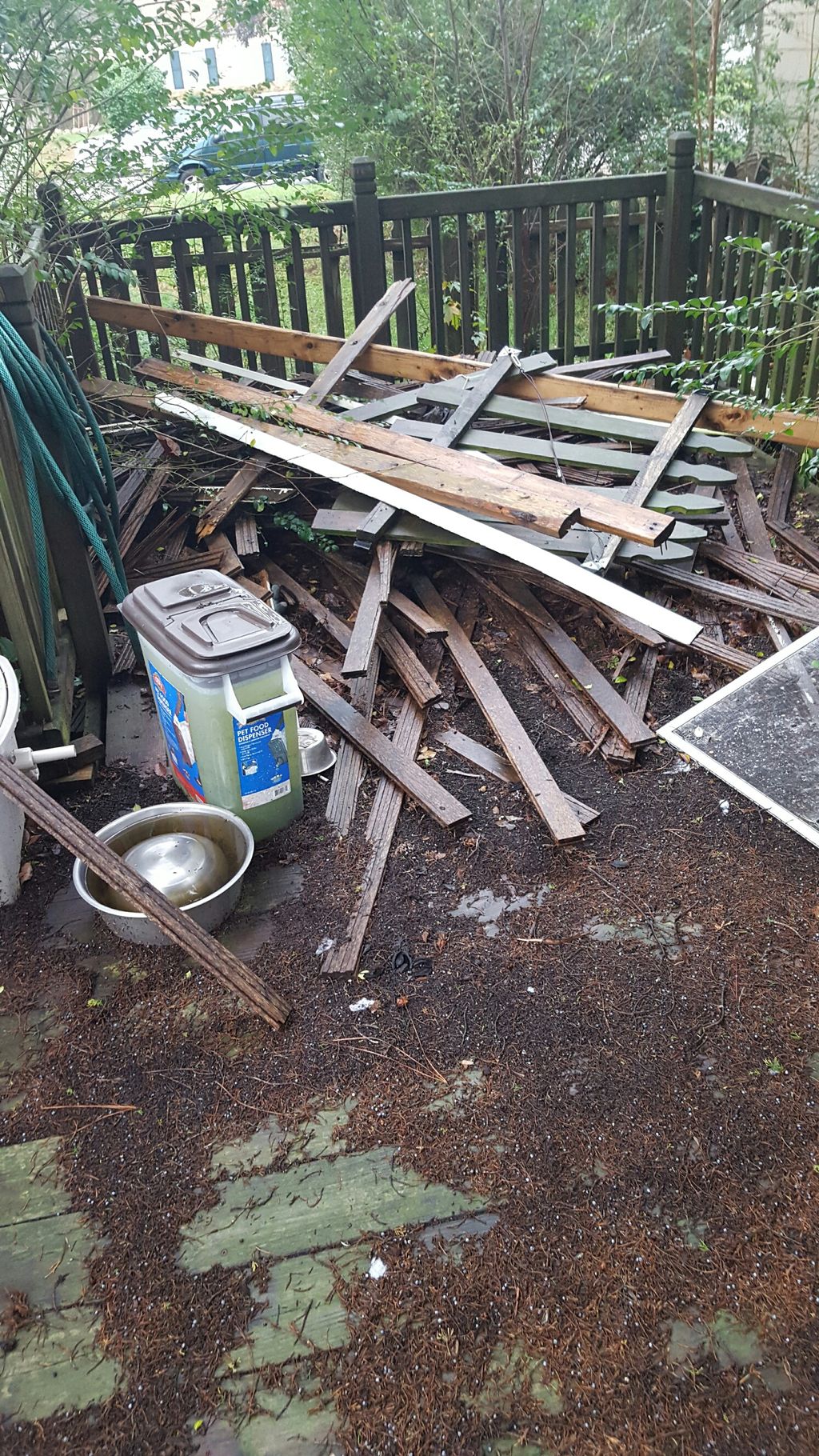 Clean up after tenant moved out
