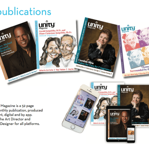 Publications. Provided for print, digital and app.