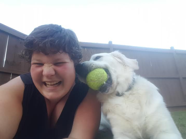 We have the best job!! Meet Casper the friendly go