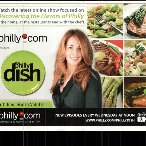 Hosted the online restaurant show 'The Philly Dish