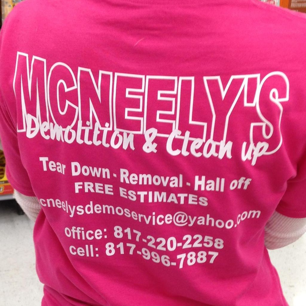 McNeely's Demolition and Clean-up Service