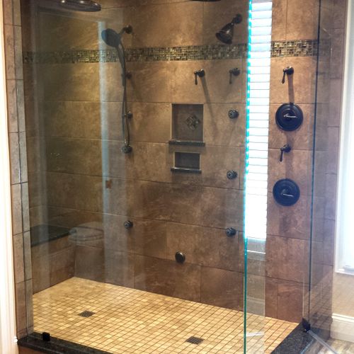 Master Bath Custom Steam Shower