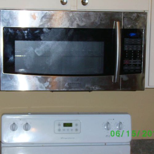 after Microwave was installed