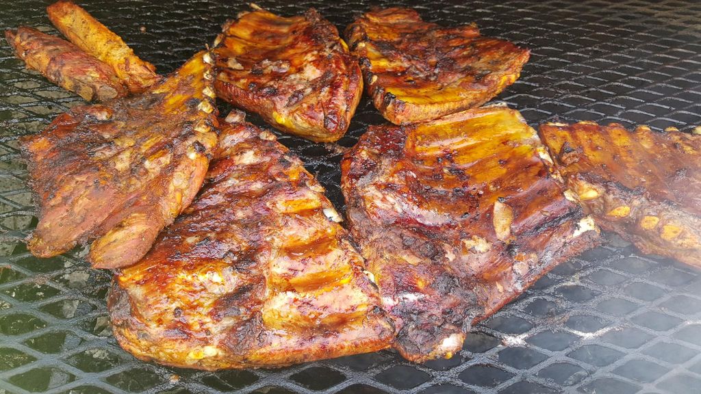 Pork spare ribs
