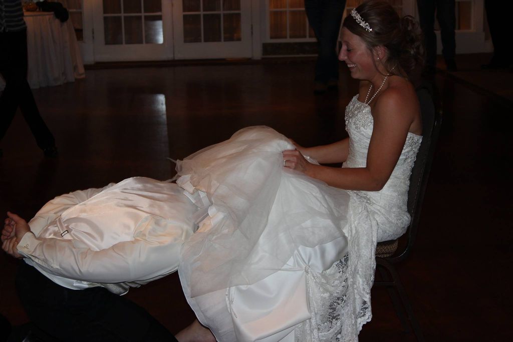 Wedding reception at the Omaha Field Club.