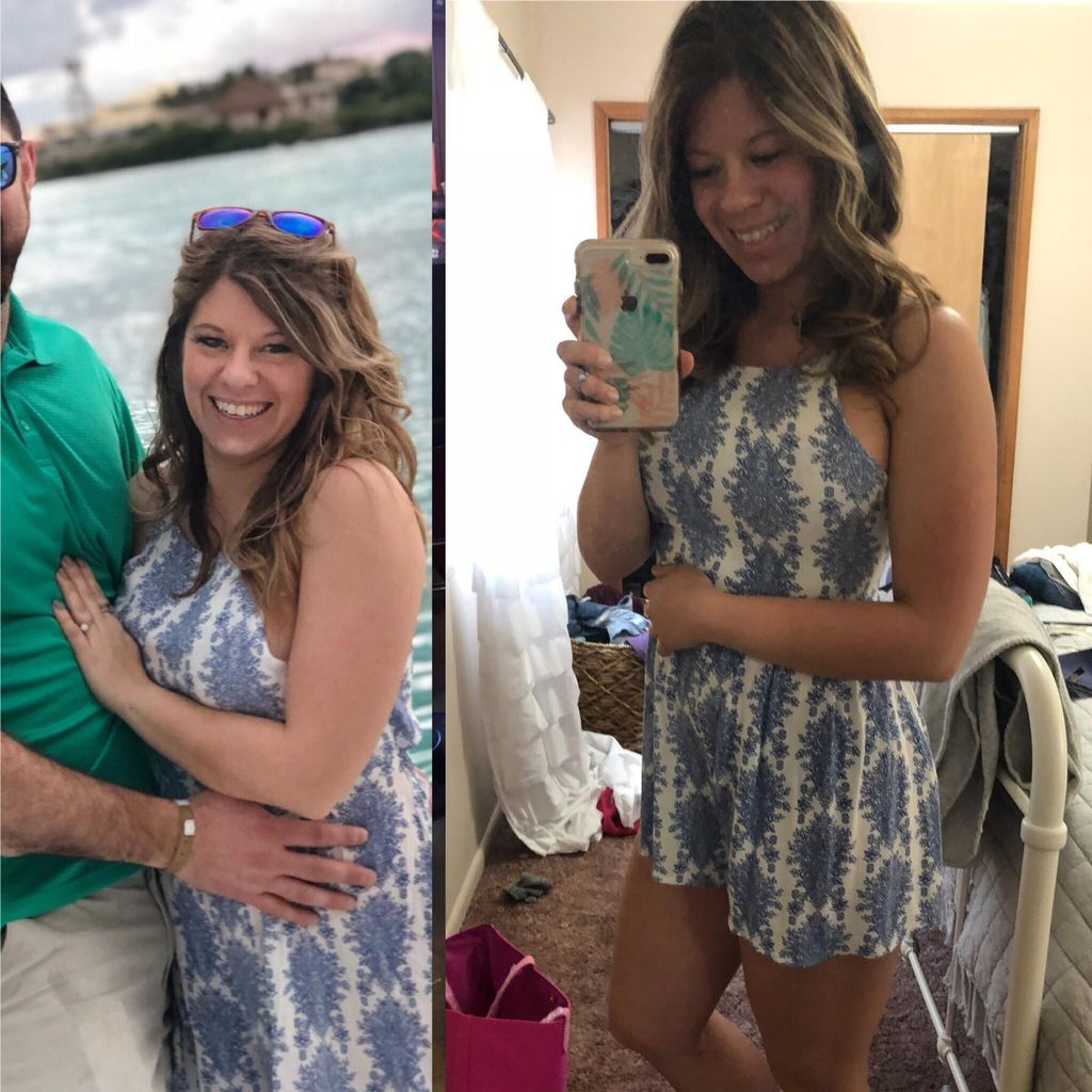 Meet Amanda! Amanda lost 20 lbs and 10% body fat i