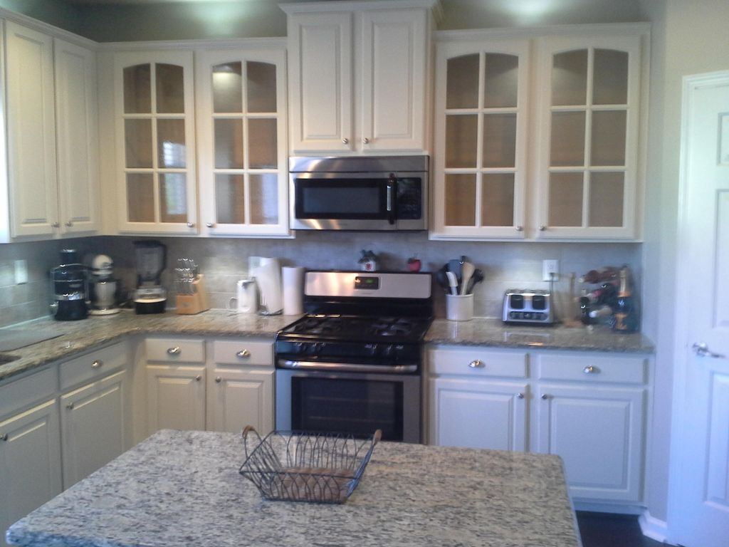 O'Sullivan job AFTER
WE INSTALLED NEW GLASS DOORS
