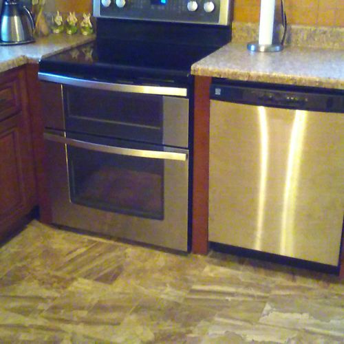 kitchen remodel (cabinets, counters, counter top, 
