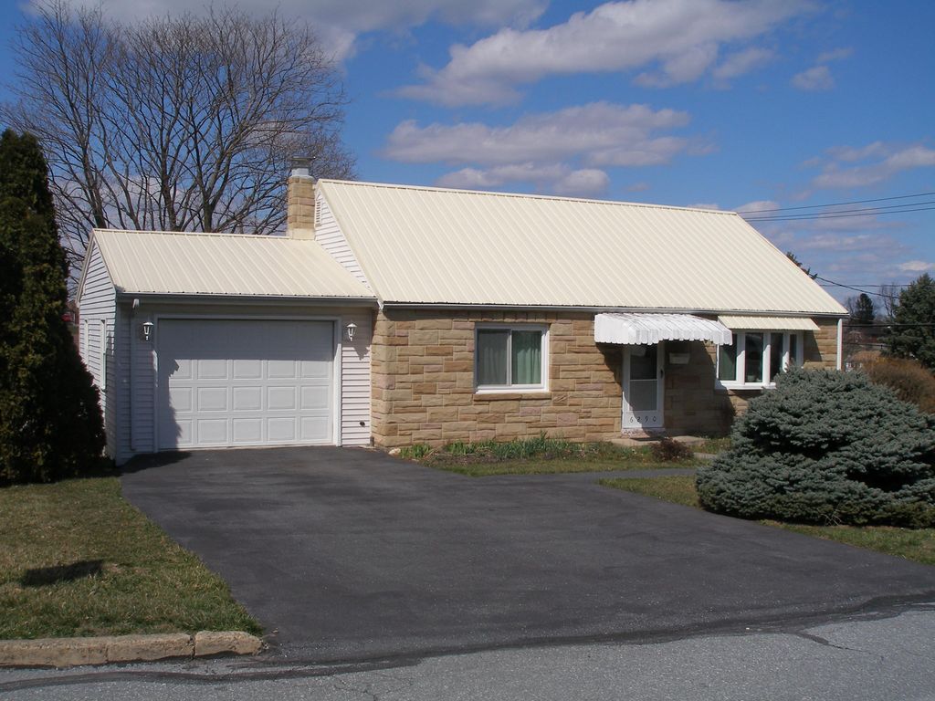 This is another style of metal roof installed in t