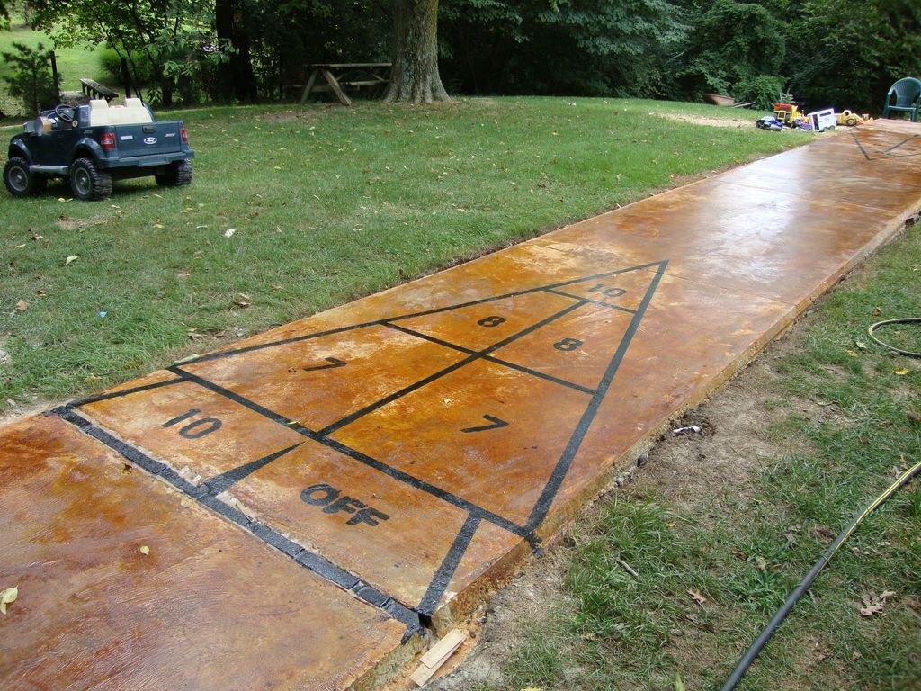 July 2008 ... Regulation Shuffleboard Court Custom
