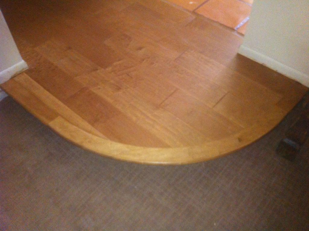 Radius nosing....no problem!  Milled to match the 