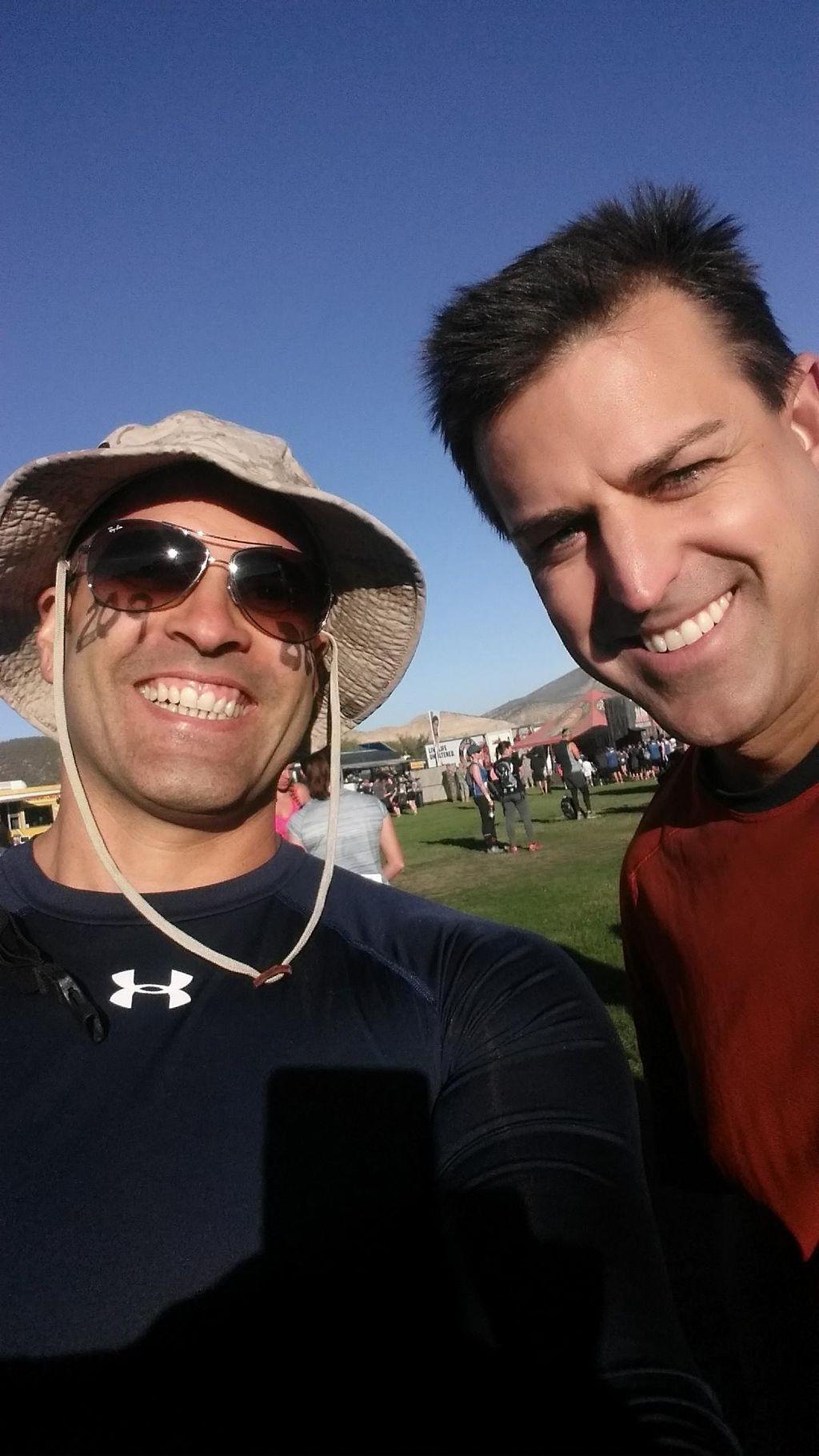 taking my clients to the annual tuff mudder.