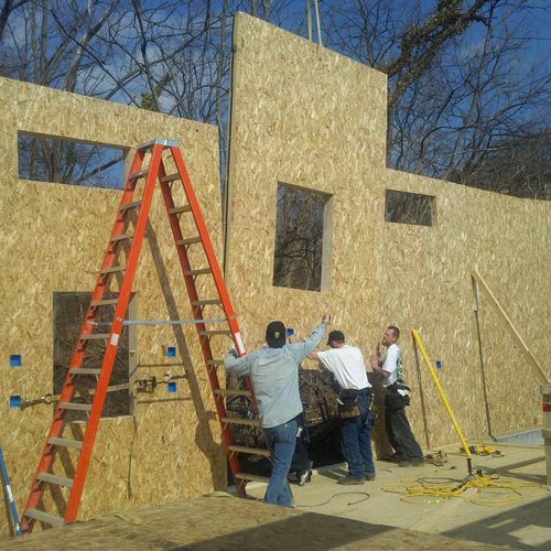 Mt. Airy House - LEED Gold - Structural Insulated 