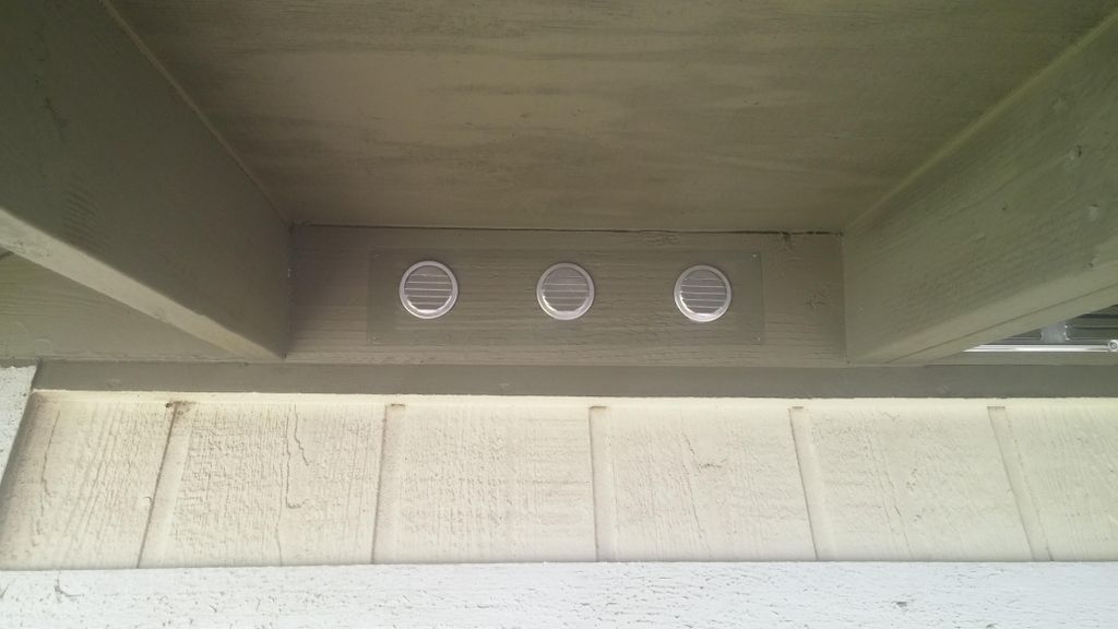 here we switched out the rectangular vent covers f