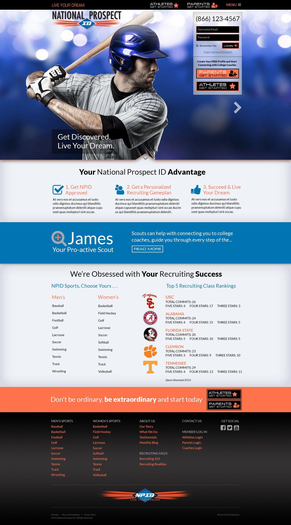 National Prospect ID - National Web Site