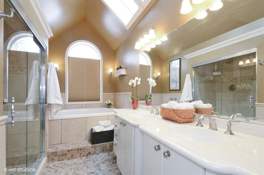 Bathroom Remodel. Cabinets, tile or stone, fixture