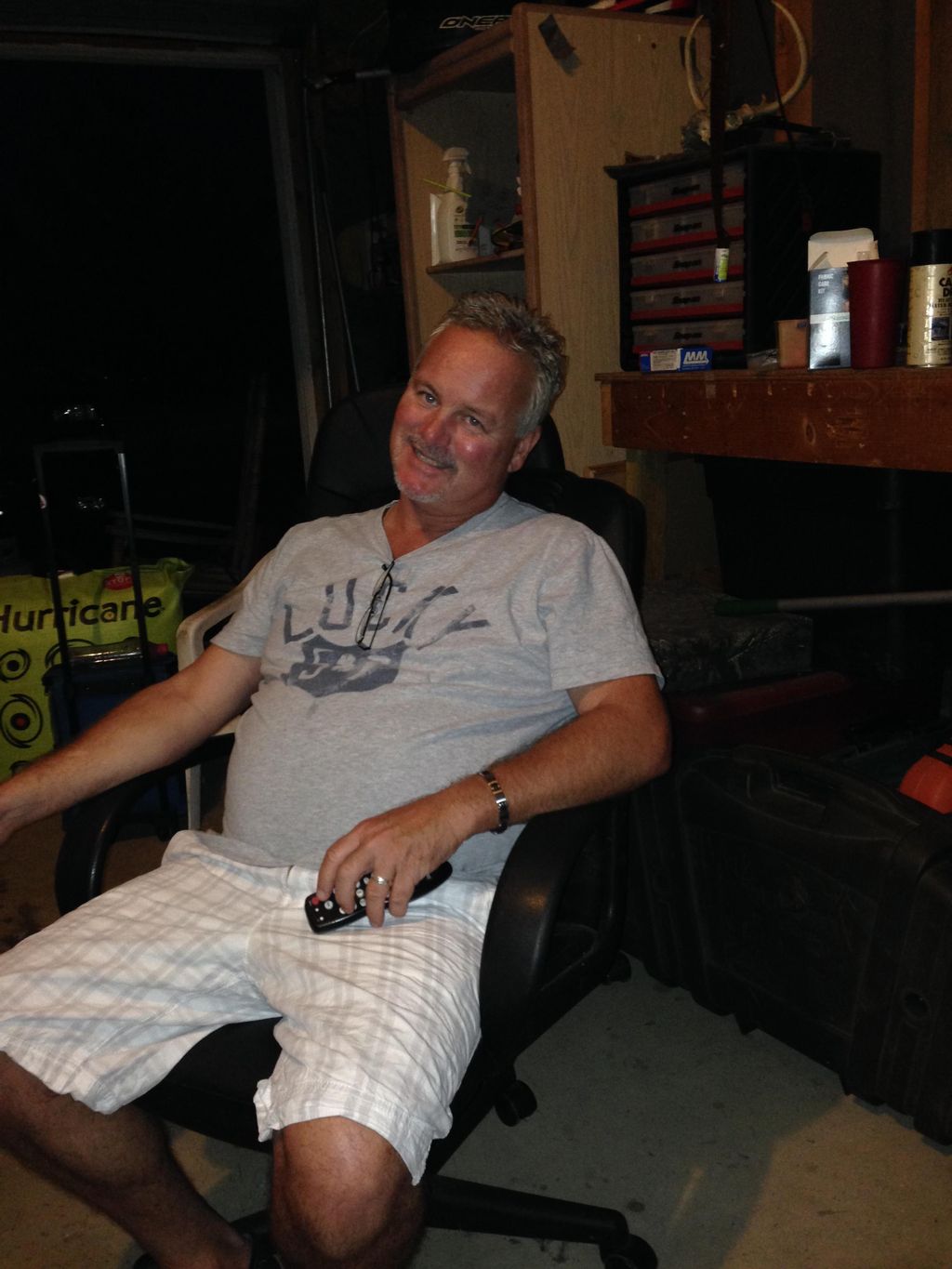 Owner after hard days work