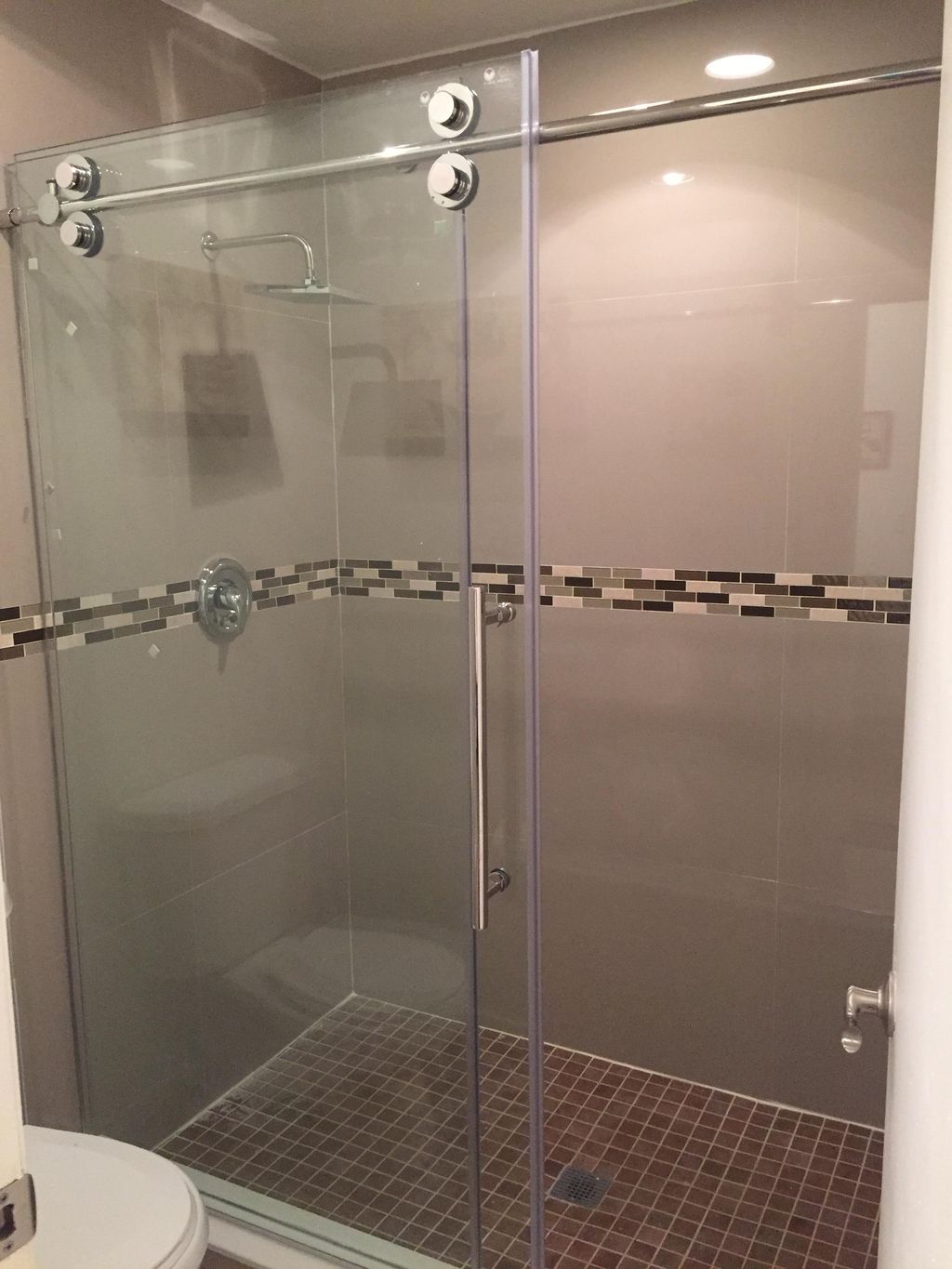 Sliding Door Shower Enclosure