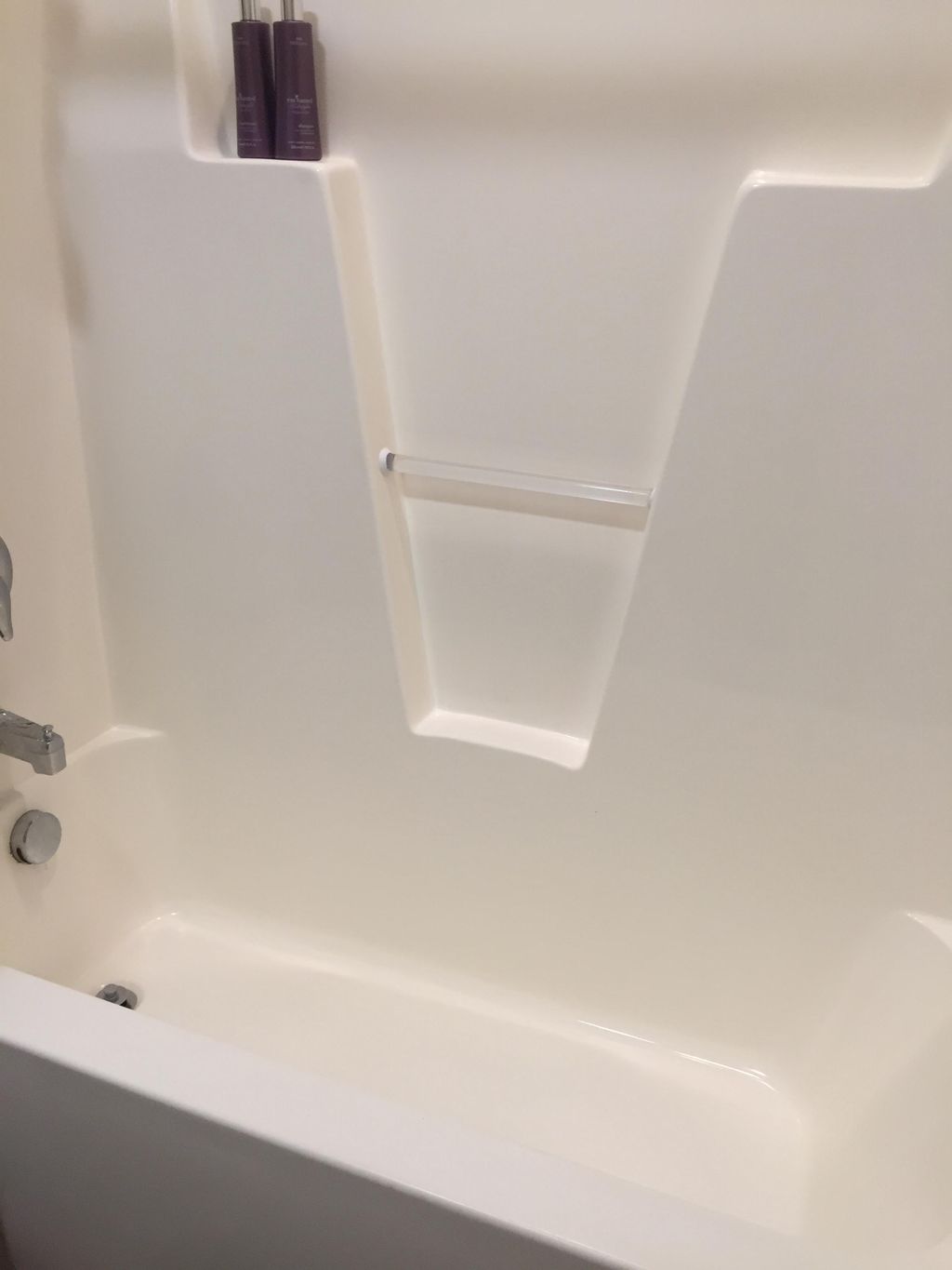 This is what the tub looks like after Angel Brite 
