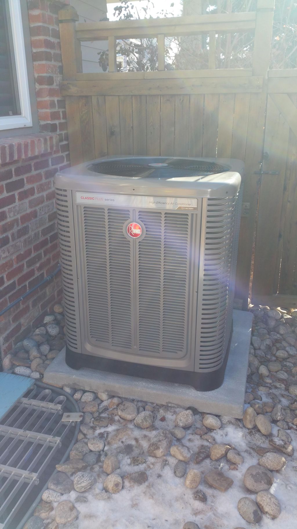 New High Efficiency A/C system