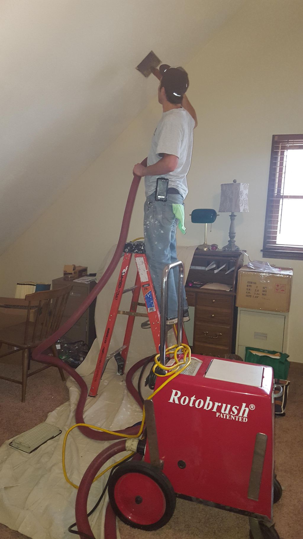 Duct cleaning.