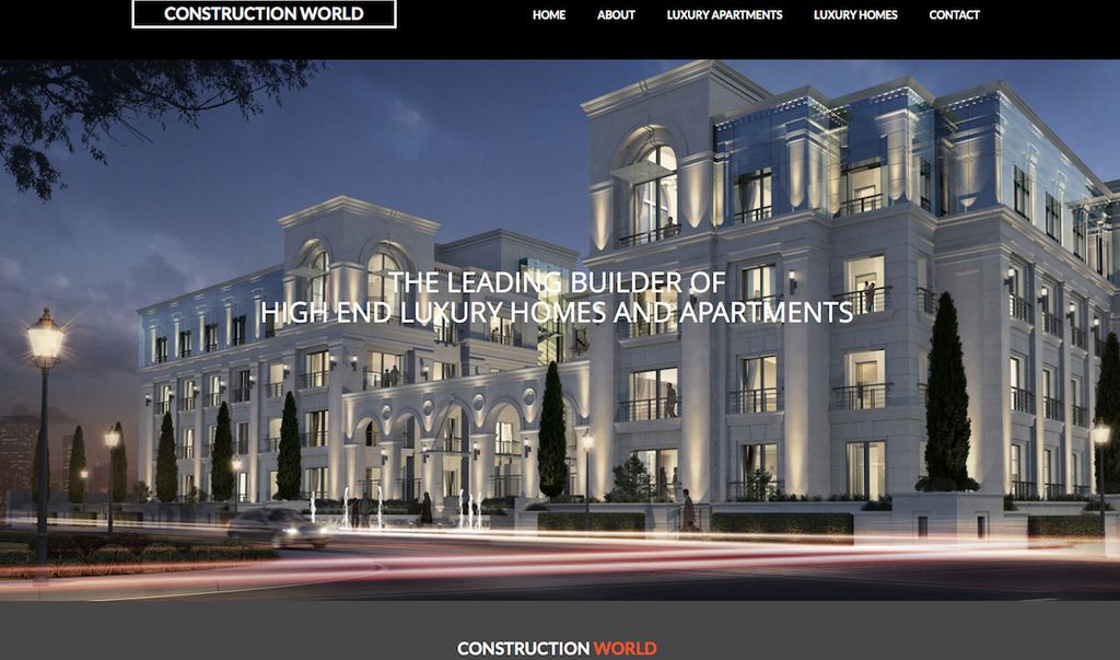 Private Home Builder website. Custom website to sh