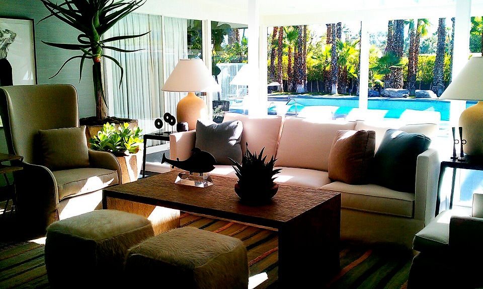 Old Las Palmas Home in Palm Springs. Assisted with