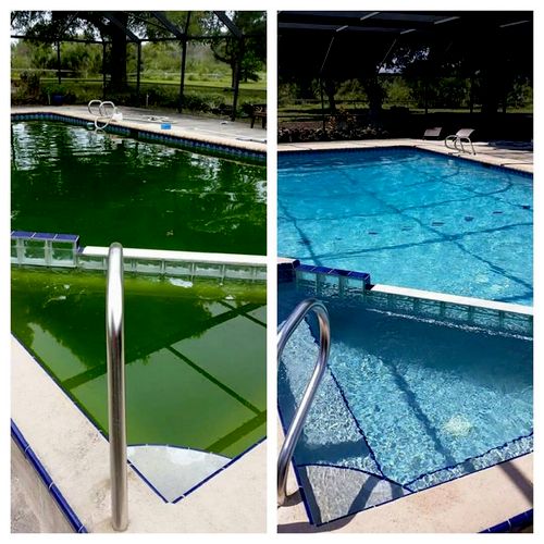 Green pool recoveries.