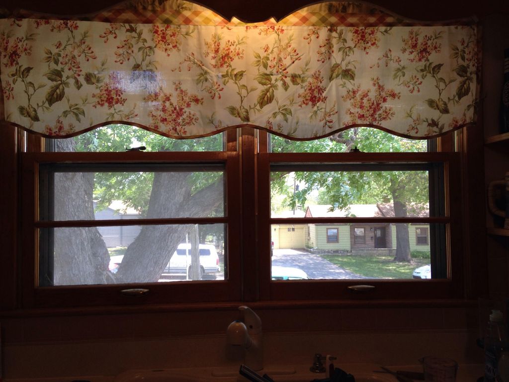 Before (left) After (right). These windows hadn't 