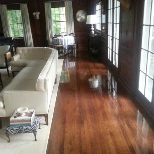 Want to see your reflection in your floors? We can
