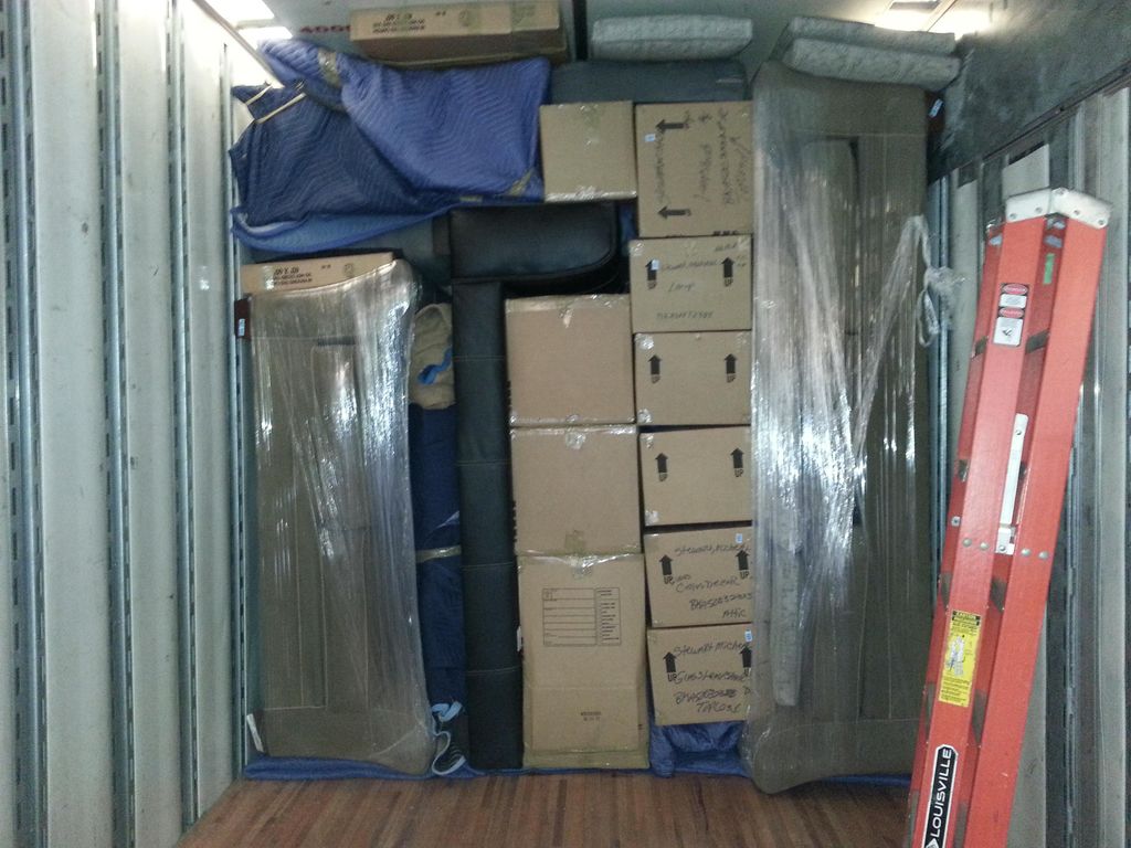 proper loading maximizing space